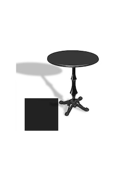 Çipa 1012 Döküm Ayak Yuvarlak Masa Çap 60cm - Werzalit, Wermodin Ve Allzalit Tabla - Siyah Çok Renkli Çipa 1012 Döküm Ayak Yuvarlak Masa Çap 60cm - Werzalit, Wermodin Ve Allzalit Tabla - Siyah Çok Renkli