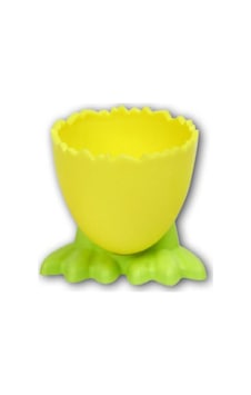 4 Adet Birden Plastik Eğlenceli Ayaklı Yumurta Takımı Asorti Sarı - 919252974 Sarı
