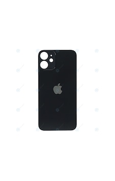 Apple Uyumlu iPhone 12 Mini Logolu Arka Pil Batarya Kapağı - Lens Hariç Siyah Apple Uyumlu iPhone 12 Mini Logolu Arka Pil Batarya Kapağı - Lens Hariç Siyah