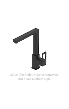 Bien Salvo Plus Colours Eviye Bataryası Mat Siyah