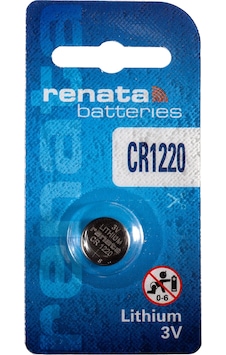 Renata CR1220 3V Lityum Düğme Pil Renata CR1220 3V Lityum Düğme Pil