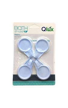 Qlux L-00153 Efor Yuvarlak Yapışkan Askı 4'lü Set- 25'li Paket Diğer Qlux L-00153 Efor Yuvarlak Yapışkan Askı 4'lü Set- 25'li Paket Diğer