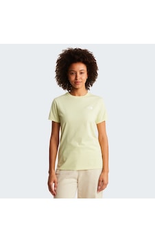 The North Face W Evolution Simple Dome Slm Short Sleeve Kadın T-shirt-32633 Sarı The North Face W Evolution Simple Dome Slm Short Sleeve Kadın T-shirt-32633 Sarı