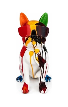 Renkli Dekoratif Polyester Bulldog Köpek Figürü Alk5473 Renkli Dekoratif Polyester Bulldog Köpek Figürü Alk5473
