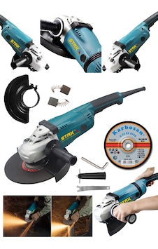 Staxx Power JL9040 230 MM 2600 W Bakır Sargı Büyük Taşlama Makinesi + Taş Staxx Power JL9040 230 MM 2600 W Bakır Sargı Büyük Taşlama Makinesi + Taş