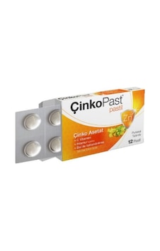 Çinkopast C Vitamini Ihlamur Bal Pastil 12'li Çinkopast C Vitamini Ihlamur Bal Pastil 12'li