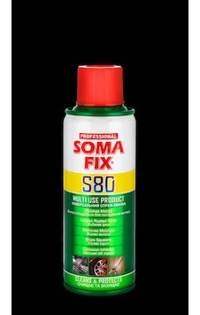 Somafix S80 Çok Amaçlı Sprey Paslanmış Parçaları Yağlar Gevşetir Ve Parlatır 200 Ml 1 Adet