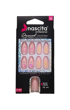 Nascita Diamond Taşlı Takma Tırnak 24'lü Set Nasnaıl00264 Nascita Diamond Taşlı Takma Tırnak 24'lü Set Nasnaıl00264