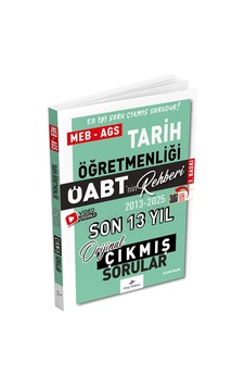 Dizgi Kitap 2026 Öabt Nin Rehberi Tarih Öğretmenliği Çıkmış Sorular Son 13 Yıl Çözümlü - Selami Yalçın Dizgi Kitap Yayınları
