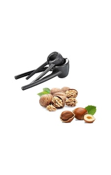 Nur 2'li Gri Ceviz ve Fındık Kıracağı Set