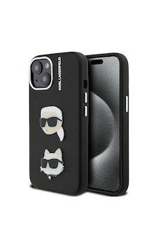 Apple iPhone 14 Uyumlu Kılıf Karl Lagerfeld Lisanslı K&c Heads Pin Kapak Siyah Apple iPhone 14 Uyumlu Kılıf Karl Lagerfeld Lisanslı K&c Heads Pin Kapak Siyah