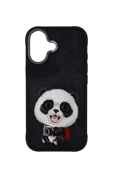 Apple Uyumlu iPhone 17 3d Göz Detaylı Gerçek Nakış İşlemeli Kabartmalı New Big Eyes Panda Kılıf Şeffaf Apple Uyumlu iPhone 17 3d Göz Detaylı Gerçek Nakış İşlemeli Kabartmalı New Big Eyes Panda Kılıf Şeffaf