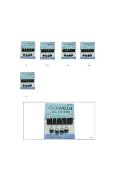 Youvella 6397 Mafsallı Lrf Jig Head Silver Head 4'lü Paket Youvella 6397 Mafsallı Lrf Jig Head Silver Head 4'lü Paket