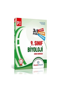 Puan Yayınları 9. Sınıf Biyoloji 3'Ü 1 Arada Soru Bankası Puan Yayınları 9. Sınıf Biyoloji 3'Ü 1 Arada Soru Bankası