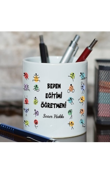 Beden Eğitimi Öğretmeni Öğretmenler Günü Hediyesi Isimli Kalemlik Beden Eğitimi Öğretmeni Öğretmenler Günü Hediyesi Isimli Kalemlik