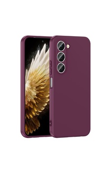 Tecno Spark 40 Pro Kılıf Yumuşak Silikon Kamera Korumalı Lansman Novatech Koyu Mor Tecno Spark 40 Pro Kılıf Yumuşak Silikon Kamera Korumalı Lansman Novatech Koyu Mor