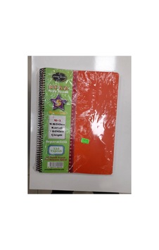 Star Note Book 4 1 125 Yaprak Separatörlü Mavi
