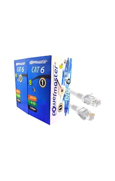 Powermaster Cat6 305 Metre Network Ethernet Kablosu Powermaster Cat6 305 Metre Network Ethernet Kablosu