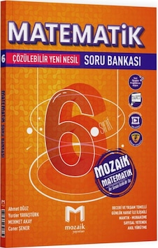 Mozaik Yayınları 6. Sınıf Matematik Soru Bankası Mozaik Yayınları 6. Sınıf Matematik Soru Bankası