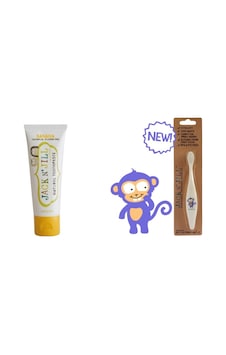 Jack N'Jill Banana Doğal Diş Macunu 50 G + Monkey Diş Fırçası Jack N'Jill Banana Doğal Diş Macunu 50 G + Monkey Diş Fırçası