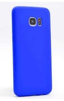 Zore Galaxy S7 Edge İle Uyumlu Premier Silikon Kılıf Saks Blue Mavi Zore Galaxy S7 Edge İle Uyumlu Premier Silikon Kılıf Saks Blue Mavi