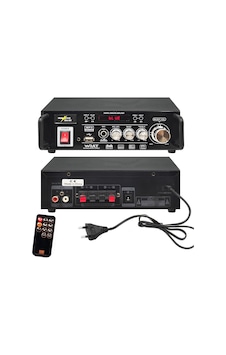 ANFİ 80W STEREO BASS TREBLE BLUETOOTH USB/MP3 12/220V IRONSTAR IR ANFİ 80W STEREO BASS TREBLE BLUETOOTH USB/MP3 12/220V IRONSTAR IR