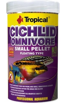 Tropical Cichlid Omnivore Small 250 ML/90G Tropical Cichlid Omnivore Small 250 ML/90G