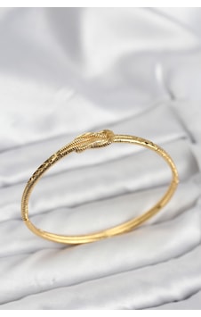 Tua Moda Pirinç Gold Renk Düğüm Model Kadın Kelepçe Bileklik Çok Renkli Tua Moda Pirinç Gold Renk Düğüm Model Kadın Kelepçe Bileklik Çok Renkli