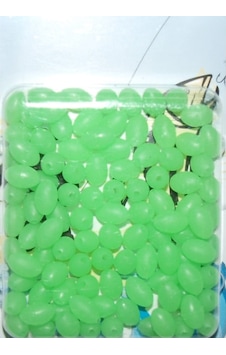 Sasa Fosforlu Oval Yumuşak Boncuk 100 Lü Paket 5X8 Mm Sasa Fosforlu Oval Yumuşak Boncuk 100 Lü Paket 5X8 Mm