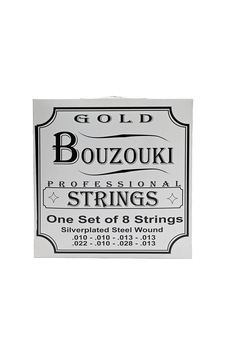 Gold Professional Bouzouki Tel Takımı 8 Tel Gold Professional Bouzouki Tel Takımı 8 Tel