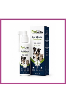 Gees Global Patiglow Kedi Ve Köpek Ağız Ve Diş Bakım Spreyi 50 Ml Gbzs