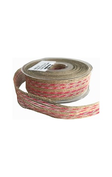 Kanaviçe Kurdele Kenarı Fitilli 2.5 CM 10 M Fuşya N11.4147