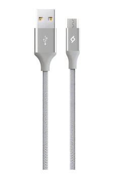 Ttec AlumiCable Micro USB Şarj/Data Kablo-2DK11RA -> Gri