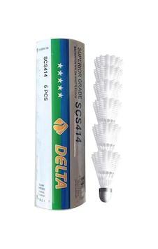 Delta Badminton Topu Scs 414 6'lı Dengeli Hız Delta Badminton Topu Scs 414 6'lı Dengeli Hız