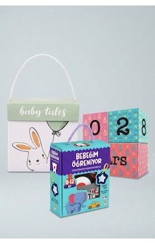 Baby Tales Marine Küpler & İlk Kartlarım Seti Bebek Hediyelik Seti Baby Tales Marine Küpler & İlk Kartlarım Seti Bebek Hediyelik Seti