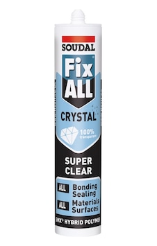 Soudal Fix All Crystal Ms Polimer Yapıştırıcı 290 Ml Şeffaf Şeffaf