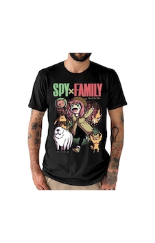 Noıssey Kırmızı Etiket Galashop Spy X Family Anya Forger With Pets Unisex T-shirt 17846 Siyah Noıssey Kırmızı Etiket Galashop Spy X Family Anya Forger With Pets Unisex T-shirt 17846 Siyah