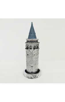 Galata Kulesi Biblo Gümüş 14 Cm Galata Kulesi Biblo Gümüş 14 Cm