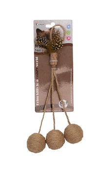 Eastland - 225 - İpli Tüylü Çıngıraklı Top Kedi - Hcctrend - Oyuncağı 6 Eastland - 225 - İpli Tüylü Çıngıraklı Top Kedi - Hcctrend - Oyuncağı 6