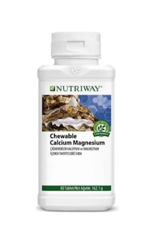 Amway Chewable Calcium Magnesium Nutriway 80 Tablet Amway Chewable Calcium Magnesium Nutriway 80 Tablet