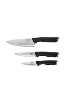 Tefal Comfort 3'lü Çelik Ergonomik Saplı Mutfak Bıçak Seti Çelik