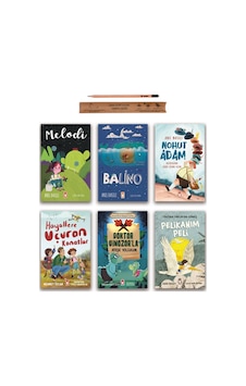 Timaş Çocuk Melodi - Balino - Nohut Adam - Hayallere Uçuran Kanatlar - Pelikanım Peri Set 6 Kitap Timaş Çocuk Melodi - Balino - Nohut Adam - Hayallere Uçuran Kanatlar - Pelikanım Peri Set 6 Kitap