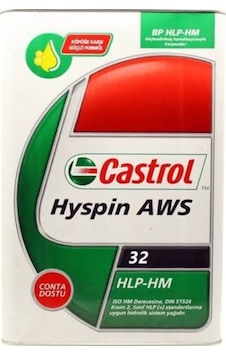 Castrol Hyspin Aws 32 Hidrolik Yağı 17 L Castrol Hyspin Aws 32 Hidrolik Yağı 17 L