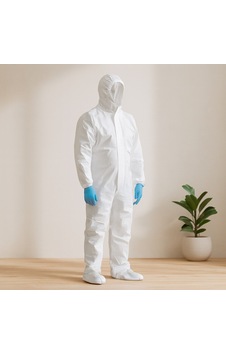 Koruyucu Tulum Xl Non-woven Beyaz 179-187cm, 108-115cm Renkli