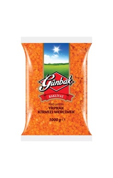 Kırmızı Mercimek Yaprak Yerli 1 Kg