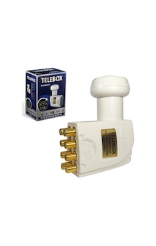 Telebox TB-XE 0,1DB 3D Sekizli Octo Lnb Gold
