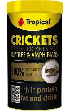 Tropical Crickets Kurutulmuş Balık Yemi 250 Ml 25 Gr Tropical Crickets Kurutulmuş Balık Yemi 250 Ml 25 Gr