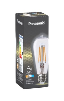 Panasonic E27 Filaman Lamba St64 Sarı Işık 4w - 8 Adet Tarı 01 Warm Glow Panasonic E27 Filaman Lamba St64 Sarı Işık 4w - 8 Adet Tarı 01 Warm Glow