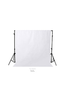 Gdx Seyyar 3x3m Beyaz Fon Perde Sistemi Standlı E-ticaret Ürün Çekim Portre Fotoğraf Stüdyo Seti Diğer Gdx Seyyar 3x3m Beyaz Fon Perde Sistemi Standlı E-ticaret Ürün Çekim Portre Fotoğraf Stüdyo Seti Diğer