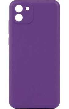 Galaxy A03 Kılıf Zore Biye Silikon Mor Galaxy A03 Kılıf Zore Biye Silikon Mor